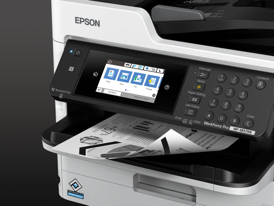 Epson WorkForce Pro WF-M5799 Monochrome Multifunction SuperTank Printer (30k Ink Included)